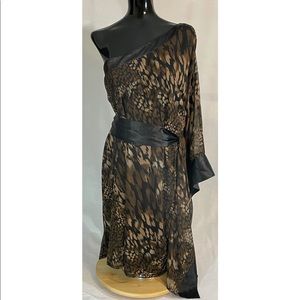 Ruby Rox 1x asymmetrical dress.